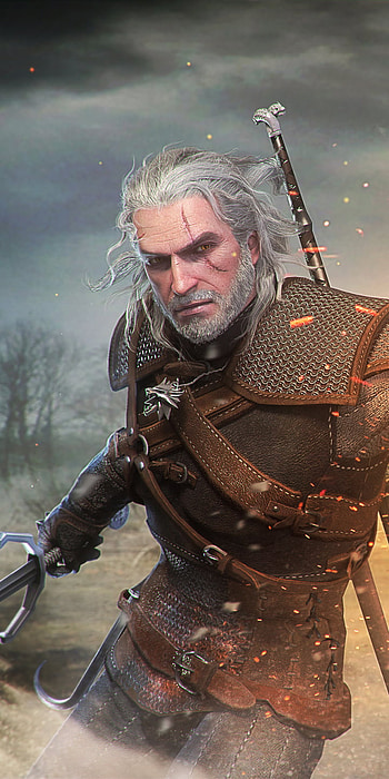 Geralt of Rivia, video game, The Witcher 3: Wild Hunt HD phone wallpaper