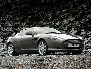 Auto, Aston Martin, Cars, Side View, Style, 2004, Db9, Grey Metallic, Metallic Gray HD wallpaper