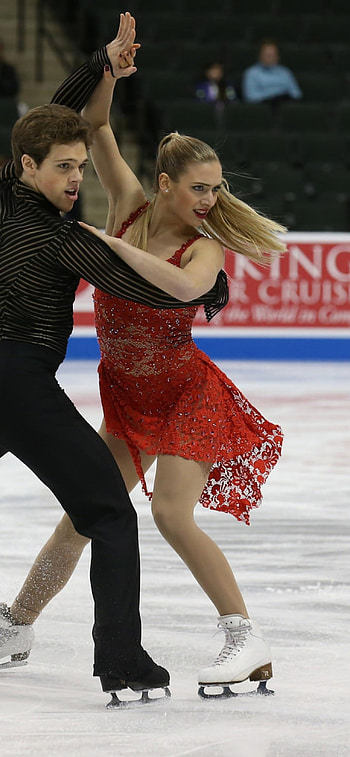 Michael and Rachel Parsons, Ice Dancing HD phone wallpaper