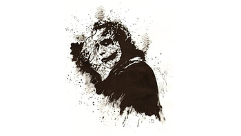 Abstract Fan Art Heath Ledger Movies The Dark Knight Joker HD wallpaper