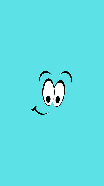 Funny Face, aqua, symbol HD phone wallpaper