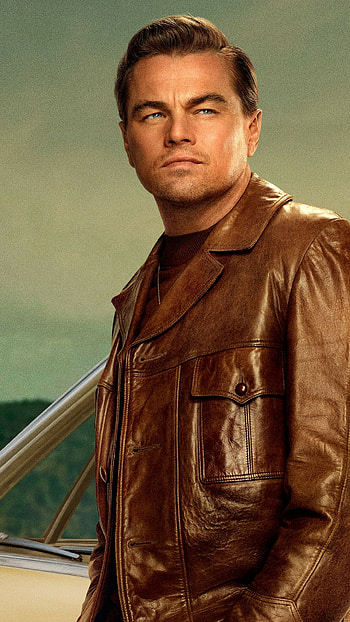 Leonardo DiCaprio, Once Upon a Time in Hollywood, Brad Pitt collaboration, Movie magic HD phone wallpaper