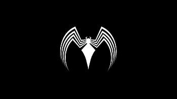 Venom Logo Dark , venom, superheroes, logo, dark, black HD wallpaper