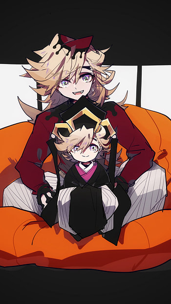 Doma & Mini Doma — Demon Slayer , Anime, Demon Slayer: Kimetsu no Yaiba HD phone wallpaper