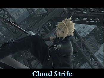 My Cloud Strife, final fatnasy vii, fenrir, advent children, cloud strife HD wallpaper