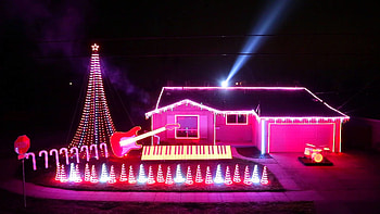 Best of Star Wars Music Light Show - Home featured on ABC's Great Christmas Light Fight! - YouTube HD wallpaper