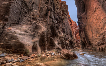 The Narrows, Geology HD wallpaper