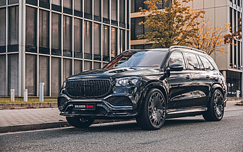 Brabus 800, , Mercedes-Maybach GLS 600 4Matic, exterior, GLS tuning, black new GLS, German cars, Mercedes-Maybach HD wallpaper