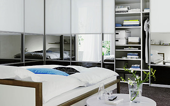 Interior, Miscellanea, Miscellaneous, Bed, Sleeping, Bedroom, Cabinets HD wallpaper