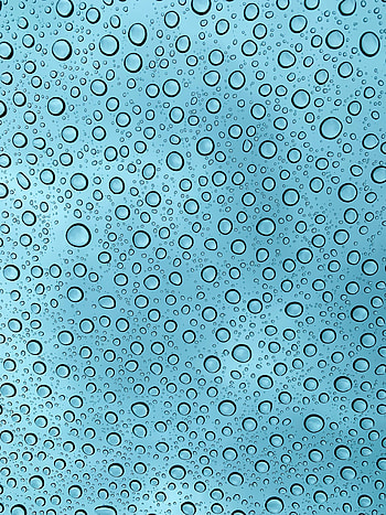 Droplets, bluish glass texture, water HD phone wallpaper