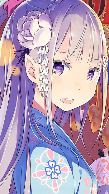 Emilia — Re:Zero | Silver-Haired Emilia | Kawaii Re:Zero Art, Emilia (Re:ZERO), Anime, Re:Zero - Starting Life in Another World HD phone wallpaper