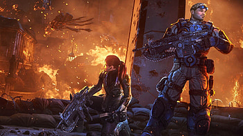 Gears of War: Judgment, 5-year anniversary, Legendary franchise, Thrilling battles HD wallpaper