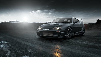 90 Toyota Supra, Legendary sports car, Iconic performance, Timeless beauty HD wallpaper