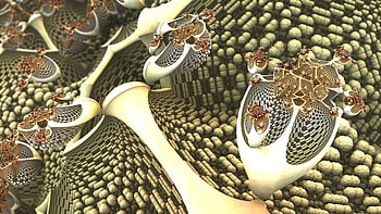 Light, 3D, Form, Light Coloured, Flight, Shapes, Shape HD wallpaper