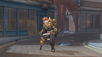 World of Warcraft easter egg, Overwatch universe, Junkrat's skin, Blizzard's creativity HD wallpaper