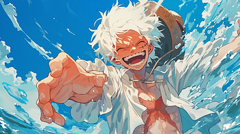 Luffy Sun God "Nika", Gear 5 Joy Boy, Anime, One Piece, Monkey D. Luffy, Gear 5 (One Piece) HD wallpaper