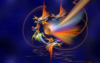 Abstract, Pattern, Color, Colourful, Colorful, Brush HD wallpaper