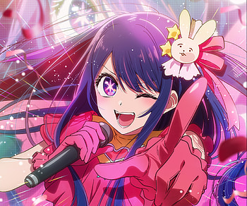 Hoshino Ai, Ai Hoshino, Anime, Oshi no Ko HD wallpaper