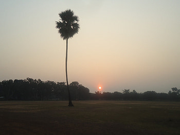 Sunset, e, a, d, t HD wallpaper