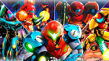 Metroid Dread, Alien menace, Intense exploration, Power suit battles HD wallpaper
