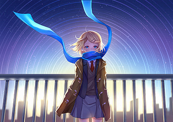Vocaloid School Uniform Anime Girl , vocaloid, anime, anime-girl, artist, artwork, digital-art HD wallpaper