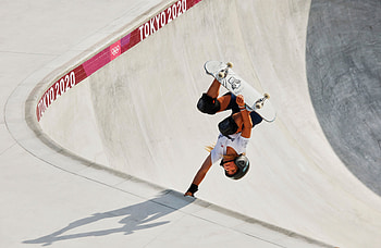 Skateboarding sports, Skateboarding sport climbing, Surfing set, Long term HD wallpaper