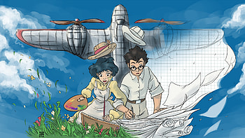 The Wind Rises , Studio Ghibli HD wallpaper
