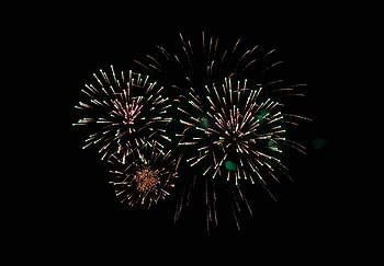 Holidays, Night, Sparks, Holiday, Firework, Fireworks HD wallpaper