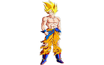 DBZ - Super Saiyan Goku, Show, series, Characters, Japanese, Dragon Ball Z, Anime, DBZ, TV, Dragon Ball, TV Series, Super Saiyan HD wallpaper