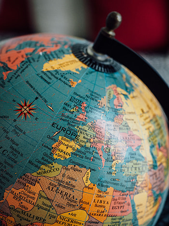 Miscellanea, Miscellaneous, Blur, Smooth, Journey, Country, Map, Continents, Globe, Countries HD phone wallpaper