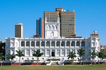 Palacio de Lpez in Asuncin, Paraguay's iconic landmark, Architectural beauty, Cultural treasure HD wallpaper
