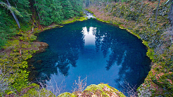 Grants getaways, Tamolitch the Blue Pool, Oregon USA, Travels HD wallpaper