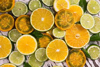 Citrus, fruits, slices HD wallpaper