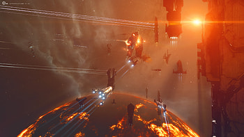 EVE Online, Great battles, Legendary conflicts, Epic encounters HD wallpaper