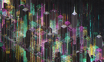 Art, City, Digital, Scheme, Layout HD wallpaper