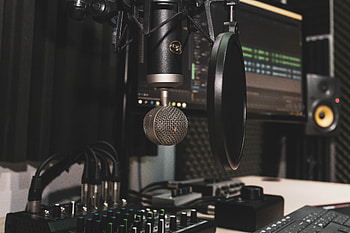 Micro, Music, Equalizer, Mixer, Equipment, Apparatus, Remote Controller, Desk, Acoustics, Recording Studio HD wallpaper