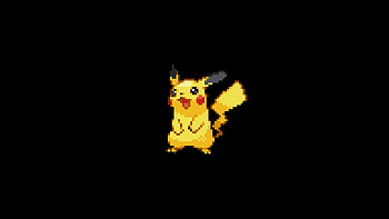 Pokemon 8 Bit Minimalism HD wallpaper
