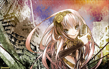 Megurine Luka, awesome, aurora, artistic, nice, skyscrapers, aqua eyes, white, art, girl, headset, singer, aqua, pink hair, anime, pretty, drawing, megurine, virtual, colorful, luka, black, song, heads, cute, vocaloid, beauty, buildings, music, painting, abstract, vocaloids, program, city, beautiful, diva, pink, cool, sky, flowers, idol, micro HD wallpaper