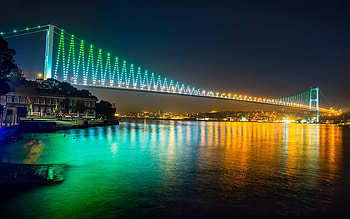 Bridges, Bosphorus Bridge HD wallpaper