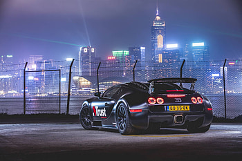 Bugatti In Hong Kong, bugatti-veyron, cars, hong-kong HD wallpaper