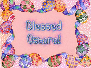 Blessed Ostara!, ostara, magic, wiccan, pagan HD wallpaper