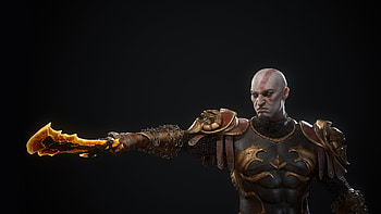 God of War 2, Kratos HD wallpaper