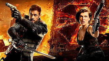 Milla Jovovich, Resident Evil, Movie, Resident Evil: The Final Chapter, William Levy HD wallpaper