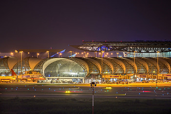 Suvarnabhumi Airport, Transportation services, Unique creations, Innovative designs HD wallpaper