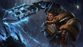 League of Legends, Garen steel legion, U , Gaming HD wallpaper