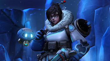 Mei (Overwatch), Cute artwork, High-definition , display HD wallpaper
