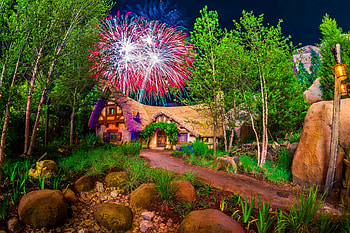 Disney, , Walt Disney World, Disneyland, Fireworks, House HD wallpaper