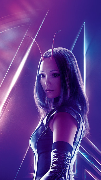 Avengers Infinity War, Pom Klementieff Mantis 2018 movie HD phone wallpaper