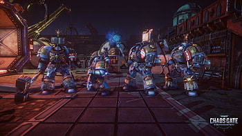 Warhammer 40, 000: Chaos Gate - Daemonhunters, Exhilarating combat, Intense action, Gaming adventure HD wallpaper
