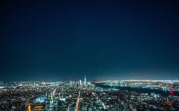 Cities, Night, Night City, City Lights HD wallpaper